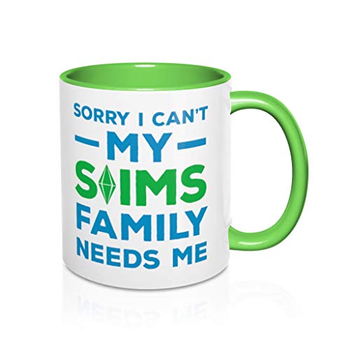 The Sims Mug I Can't My Sims Family Needs Me The Sims Geschenk, lustige Kaffeetasse für Freund, Computer, Gamer Geschenk von Dozili