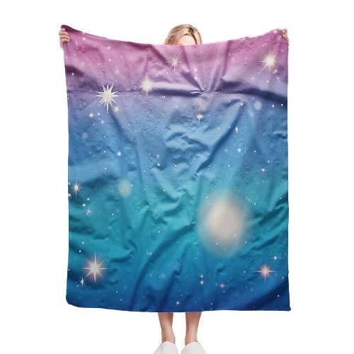 Dozrmey Kuscheldecke Flauschig Blaues Motiv, Pflegeleicht Sofadecke 75x100 cm für Erwachsene, Weiche Flanell Krabbeldecke für Kleinkinder, Warm Plüsch Decke Couchdecke für Haustier C1 von Dozrmey
