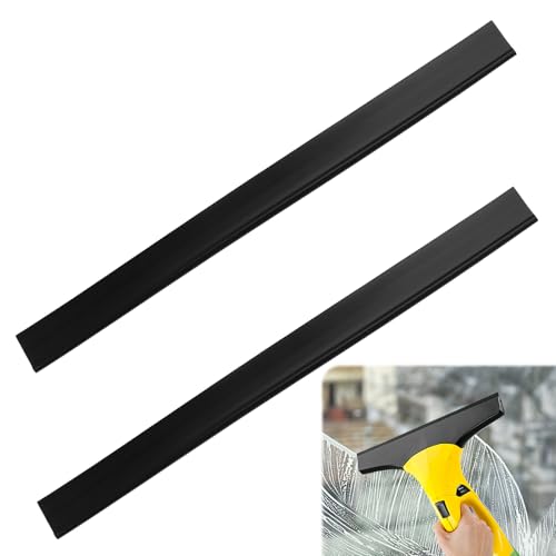 2 Stück Gummilippe für Kärcher Fenstersauger 280mm, Fenstersauger Ersatzlippe Kompatibel mit Kärcher WV1 WV2 WV5 WV50 WV55 WV60 WV75 WV75, Akku-Fenstersauger Gummi Ersatzklingen von Dozylive