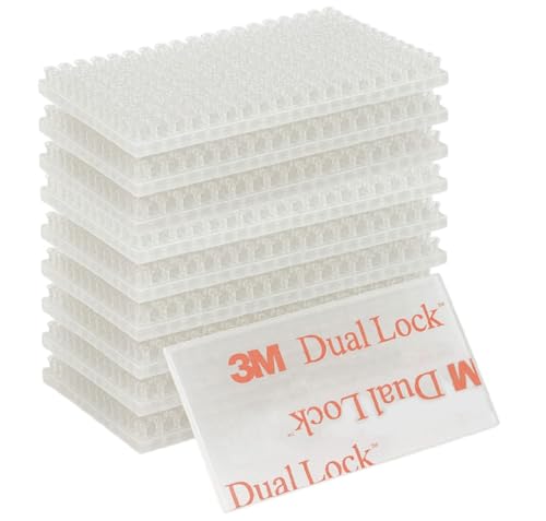 Dpm tapes Dual Lock SJ3560 10 x Rechteck Auto Dashcam Go Pro Maut-Halterung 25 mm x 50 mm Druckverschluss transparent stark haftend Dpm tapes Dual Lock SJ3560 10 x Rechteck Auto Dashcam Go Pro Maut-Halterung 25 mm x 50 mm Druckverschluss transparent stark haftend von Dpm tapes