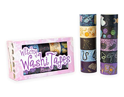 Dpm tapes Kawaii Esoteric Washi Tape, farbiges Klebeband für Dekorationen, Geschenkverpackungen, Tagebücher, Tagebücher, Partydeko und Geschenkverpackungen von Dpm tapes