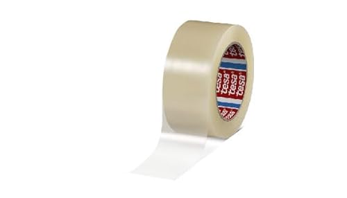 Dpm tapes Tesa 4646 – Klebeband zur Reparatur von Gewächshäusern, Zelten, Sonnenschirmen – PE-Folie wasserfest, UV-beständig, permanent – transparent (50 mm x 33 m) von Dpm tapes