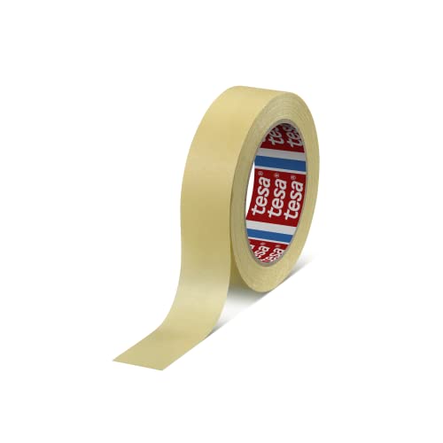 Tesa 4323 - Papier-Abdeckband - Hochwertiges professionelles Papierklebeband - Malen, Glätten, Verputzen, Kunst & Handwerk, Silikonisieren, Glaswaren (25 mm x 50 m) von Dpm tapes