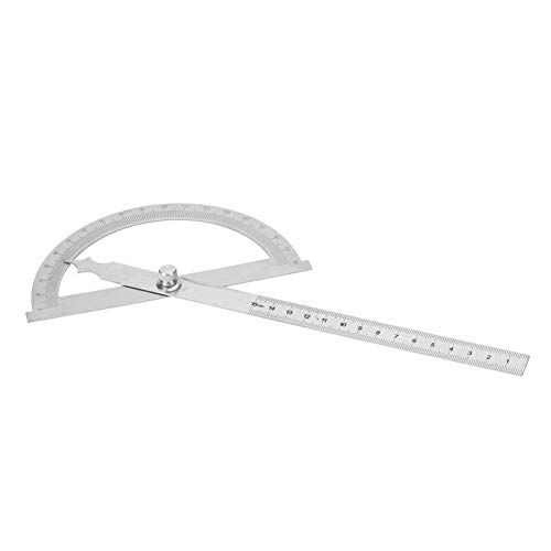 2 in 1 Winkelmesswerkzeug Winkelmesser Lineal Winkel Goniometer Lineal, Winkelmesser Lineal, Winkelsuchwerkzeug(150 * 200mm) von Dpofirs