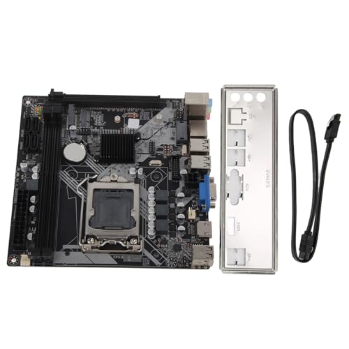 Computer-Motherboard, 2 DDR3-Mainboard, LGA1155 CPU PC-Motherboard, CPU 4 SATA2.0 12 USB2.0 PCIE 16X PCB, Unterstützt für I7 I5 I3, Motherboard für Desktop Office Home von Dpofirs