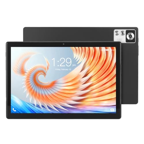Dpofirs 12S Pro Android Tablet 10 Zoll, Android 12 Tablet, 8GB RAM 256GB ROM, 128G Erweitern Sie das Android Tablet mit Dual Camera, WiFi, Bluetooth, 7000mAh, Geschenke von Dpofirs