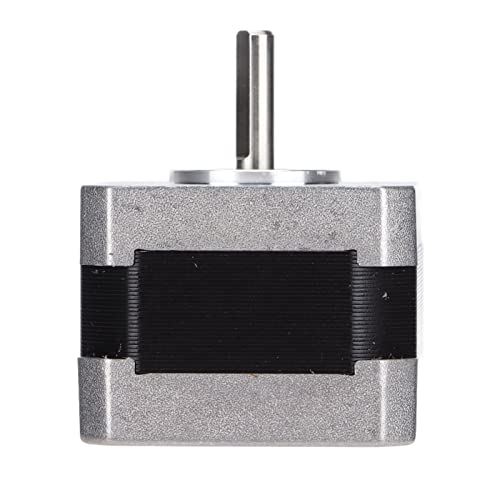 Dpofirs 42 34 Motor Drucker Schrittmotor für Cr 10 Serie Z Achsen/für Ender 3 XYZ Achsen, CNC Maschinen und Geräte, 1,8 Grad Schrittwinkel, 0,4 NM Haltetorsion, Geringer Stromverbrauch, (Silber) von Dpofirs