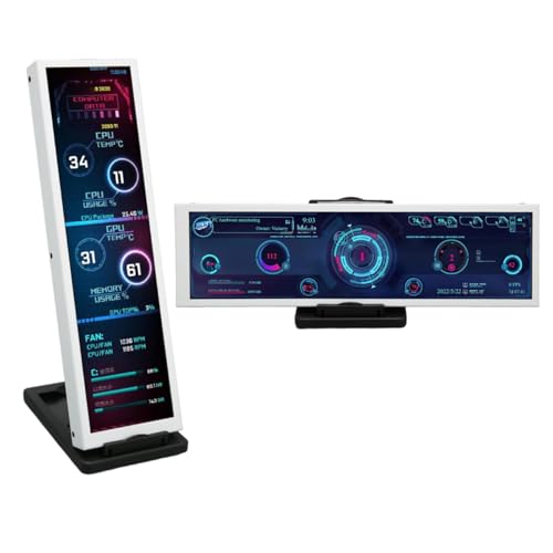Dpofirs 8,8 Zoll IPS Display, 1920x480 HDMIs -Bildschirm, GPU CPU Daten Computer Temp mit DIY Thema, PC Sensor Panel Display Unterstützung für, Linux, Dpofirs 8,8 Zoll IPS Display, 1920x480 HDMIs -Bildschirm, GPU CPU Daten Computer Temp mit DIY Thema, PC Sensor Panel Display Unterstützung für, Linux, von Dpofirs