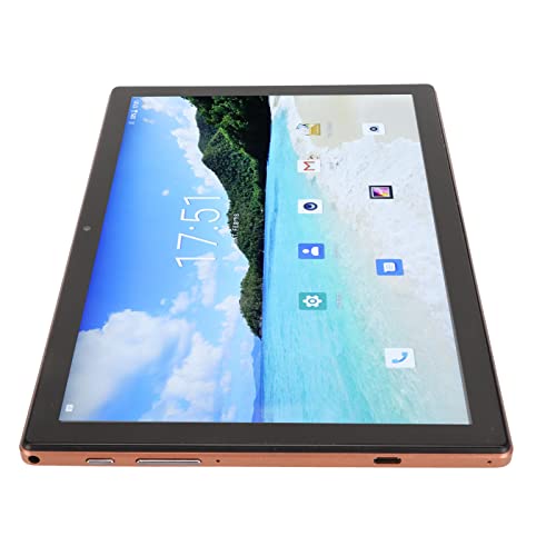Dpofirs Tablet 10 Zoll, Android 12 Tablet PC with 8GB RAM + 256GB ROM, 4G Mobilfunk-Tablet, GPS+WiFi+BT, 16MP+8MP Kamera, 7000mAh Akku, Geschenke von Dpofirs