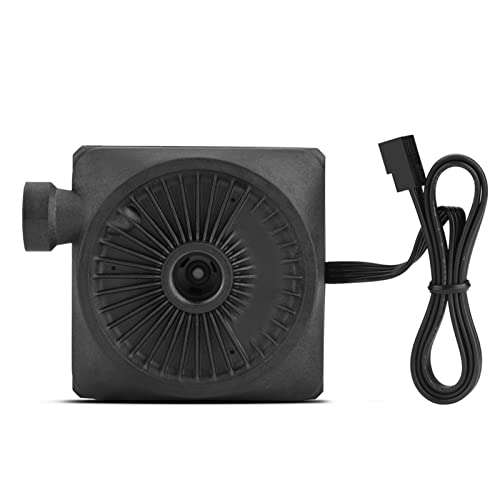 Dpofirs DC 12V Wasserpumpe, 500L/h G1/4-Gewinde Ultra-Leise CPU-Pumpe, Wärmeableitungs-Computerpumpe, PMW-Einstellung für Computer-Wasserkühlsystem von Dpofirs