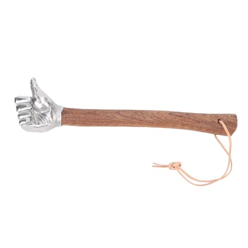 Dpofirs Dekorativer Faust Hammer, Edelstahl-Faust-Form-Hammer, Geeignetes Handwerkzeuge-Hardware-Werkzeug, für Leichte Aufgaben Im Notfall (Daumenkopf) von Dpofirs