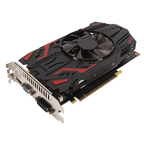 Dpofirs GTX550Ti Gaming-Grafikkarte 4 GB GDDR5, 128-Bit-Speicher, 783 MHz Kernfrequenz, 3400 MHz Speicherfrequenz, mit Stereoskopischem 3D-Display, für Desktop-PC (GTX550Ti 4G) von Dpofirs