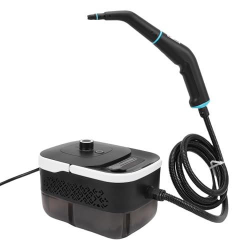 Dpofirs Handheld -Dampfreiniger, 15S Fast Handheld Heating Dampfer, 6 Einstellbare Dampfwerte für Heimküchenfettmörtel Fugenfliesenboden Couch Couch Auto Enthalten 10 (EU -Stecker 220 V) von Dpofirs