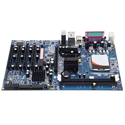 Dpofirs Industrie Motherboard für G41 Serie, für LGA775, Gaming Motherboard Unterstützt Erweiterungskarten Netzwerkadapter Soundkarten von Dpofirs