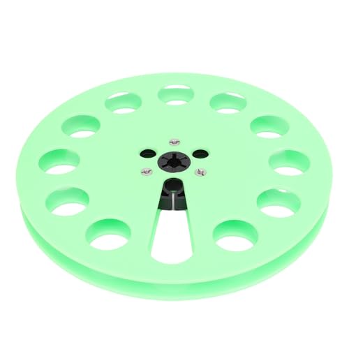 Dpofirs Leere von Rollen, Take -up -Rollen 12 Löcher für die Rolle, um Tape Spieler zu (GREEN) von Dpofirs