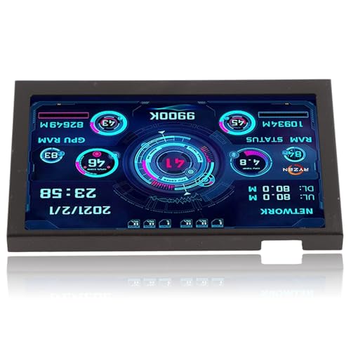 Dpofirs PC CPU Datenmonitor, 5 Zoll IPS USB Bildschirm AIDA64 PC CPU HDD Datenmonitor Computertemperaturanzeige Dpofirs PC CPU Datenmonitor, 5 Zoll IPS USB Bildschirm AIDA64 PC CPU HDD Datenmonitor Computertemperaturanzeige von Dpofirs