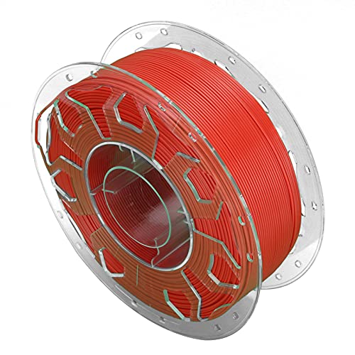 Dpofirs PLA Filament für 3D-Drucker 1,75 Mm, 3D-Drucker Filament Weit Kompatibel für FDM-Modell-3D-Drucker, Weit Kompatibel mit 3D-Druckern (Rot) von Dpofirs