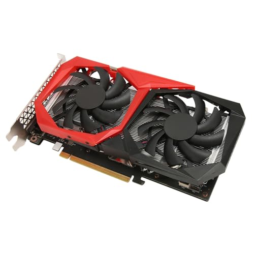 Dpofirs RTX2060 6 GB Grafikkarten, GDDR6 192 Bit PCIE 3.0 X 16 Computer-Gaming-GPU, Dual-Freeze-Lüfter-Grafikkarte mit HDMI/DP/DVI, Unterstützt 8K HD-Display Dpofirs RTX2060 6 GB Grafikkarten, GDDR6 192 Bit PCIE 3.0 X 16 Computer-Gaming-GPU, Dual-Freeze-Lüfter-Grafikkarte mit HDMI/DP/DVI, Unterstützt 8K HD-Display von Dpofirs