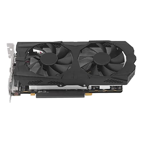 Dpofirs RX580 Gaming Grafikkarte, 8G DDR5 256Bit Desktop Grafikkarte, Unterstützt DirectX 12 für Win 10 11 Vista für Linux, PCI Express 3.0 X16 Grafikkarte mit Lüfter für PC (RX580 8G D5) von Dpofirs