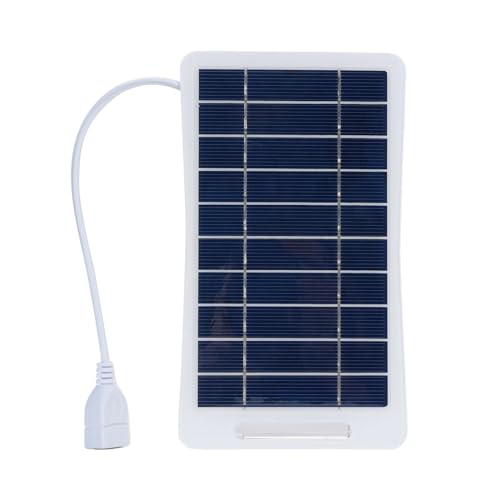 Dpofirs Solar Panel Ladegerät, Tragbares USB Solar Telefon Ladegerät für Android, Schnell Lade Monokristalline Camping Wanderwanderungs RV Notfall Power Bank Camping Laternen Camping Dpofirs Solar Panel Ladegerät, Tragbares USB Solar Telefon Ladegerät für Android, Schnell Lade Monokristalline Camping Wanderwanderungs RV Notfall Power Bank Camping Laternen Camping von Dpofirs