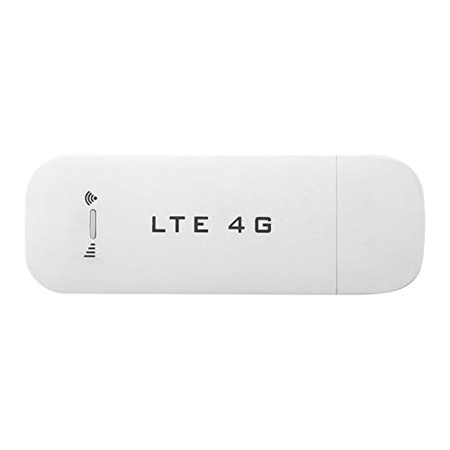 Dpofirs WLAN-Hotspot-Router Modem-Stick 4G LTE USB-Netzwerkadapter, weißer USB-Modem-Router mit WiFi-Funktion für Laptop, PC, Smartphone und Tablet Dpofirs WLAN-Hotspot-Router Modem-Stick 4G LTE USB-Netzwerkadapter, weißer USB-Modem-Router mit WiFi-Funktion für Laptop, PC, Smartphone und Tablet von Dpofirs