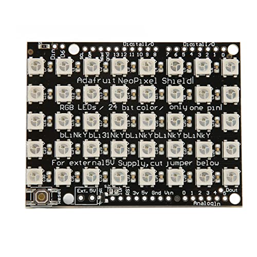 Dpofirs WS2812B 5050 RGB-LED-integrierter Treiber 5x8 40-Bit-Vollfarblicht-Entwicklungsplatine für Hotels von Dpofirs
