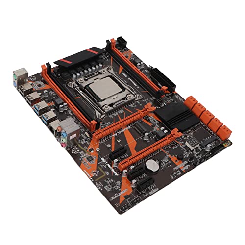 Dpofirs X99 Motherboard CPU Combo, LGA 2011-3 E5 2620 V3 CPU Motherboard Set Unterstützt 4-Kanal-DDR4-Speicher, WLAN-Modul, Gigabit-Netzwerkkarte PC-Motherboard für Desktop Dpofirs X99 Motherboard CPU Combo, LGA 2011-3 E5 2620 V3 CPU Motherboard Set Unterstützt 4-Kanal-DDR4-Speicher, WLAN-Modul, Gigabit-Netzwerkkarte PC-Motherboard für Desktop von Dpofirs