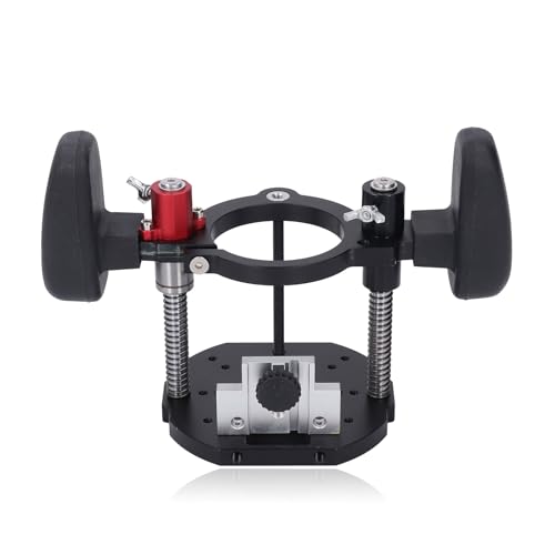 Oberfräsen Hebesystem, Hebe Frässystem Kit, 63,5–65 Mm Spannbereich, Oberfräsen Tisch Hebesystem Basis für die Holzbearbeitung von Dpofirs