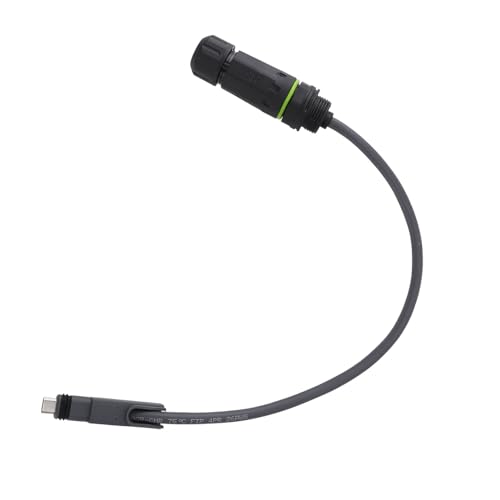SPX Stecker auf RJ45 Adapter, IP68 Wasserdichtes Kabel, 1200 Mbit/s SPX Stecker auf RJ45 Adapter, Ethernet Verlängerungsadapter, für Gen 2 Dishy Router von Dpofirs