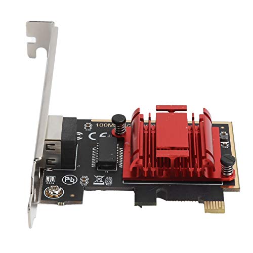 TXA092 PCIE-Karte, RJ45 2,5-Gbit/S-Gigabit-Netzwerkkarte PCI-E-Netzwerkadapterkarte für Büro- und Spielecomputer, Automatische Erkennung der Netzwerkdatenrate von Dpofirs