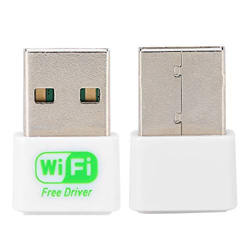 Dpofirs USB Wireless WiFi Receiver, Adapter für die WiFi Signalübertragung für Netzwerkkarten, Tragbarer WiFi Receiver für Desktops und Laptops, Kompatibel mit von Dpofirs