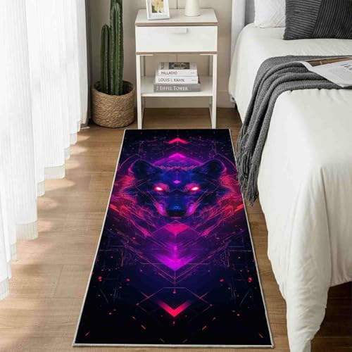 Dppyuxa Küchenläufer Science Fiction Wolf Waschbar und rutschfest Geometrisch Polygon Teppich Läufer für Küche und Flur D Stil Tier Küchenteppich Maschinenwaschbar Schmutzabweisend 60x120 cm Dppyuxa Küchenläufer Science Fiction Wolf Waschbar und rutschfest Geometrisch Polygon Teppich Läufer für Küche und Flur D Stil Tier Küchenteppich Maschinenwaschbar Schmutzabweisend 60x120 cm von Dppyuxa