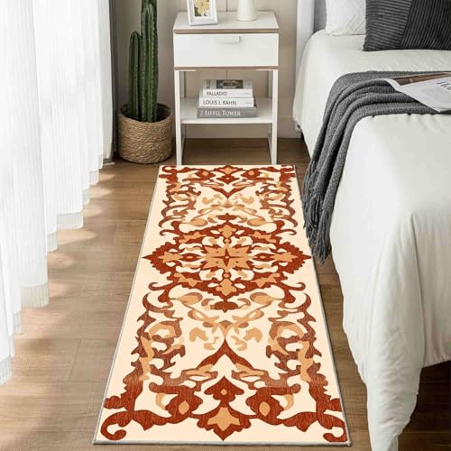 Dppyuxa Waschbarer Küchenläufer Landhausstil Dekor rutschfest Teppich für Küche und Flur Rustikal Blumen Langer Flurteppich Traditionell Muster Küchenteppich 80x180 cm Dppyuxa Waschbarer Küchenläufer Landhausstil Dekor rutschfest Teppich für Küche und Flur Rustikal Blumen Langer Flurteppich Traditionell Muster Küchenteppich 80x180 cm von Dppyuxa