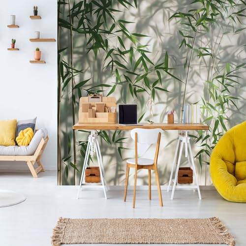 Natur Blatt Tapeten Wanddeko Modern Pflanzen Fototapete Vliestapete Abstrakt Filialen Wandtapete 3D Wohnzimmer Schlafzimmer Wandbild Kinderzimmer Wandbild 360x256 cm von Dppyuxa