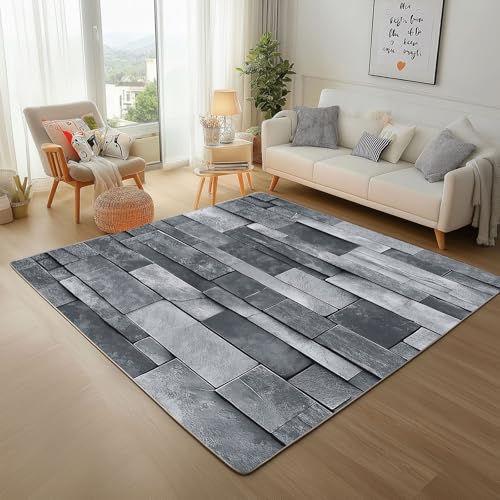 Dpvbffx Backsteinmauer Fußmatte 40x60 cm, Ziegelstein Steinwand Teppich Klein rutschfest, Modern 3D Effekt Teppich Kurzflor, Waschbarer Teppiche Gegend Schmutzfangmatte fur Innen Outdoor Eingang Dpvbffx Backsteinmauer Fußmatte 40x60 cm, Ziegelstein Steinwand Teppich Klein rutschfest, Modern 3D Effekt Teppich Kurzflor, Waschbarer Teppiche Gegend Schmutzfangmatte fur Innen Outdoor Eingang von Dpvbffx