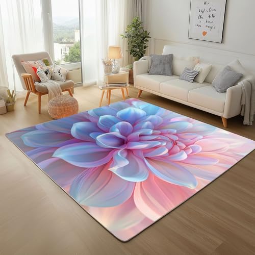 Dpvbffx Dahlie Fußmatte 40x60 cm, Rosa Blumenmuster Teppich Klein rutschfest, Modern Kunst Floral Teppich Kurzflor, Waschbarer Teppiche Gegend Schmutzfangmatte fur Innen Outdoor Eingang Dpvbffx Dahlie Fußmatte 40x60 cm, Rosa Blumenmuster Teppich Klein rutschfest, Modern Kunst Floral Teppich Kurzflor, Waschbarer Teppiche Gegend Schmutzfangmatte fur Innen Outdoor Eingang von Dpvbffx