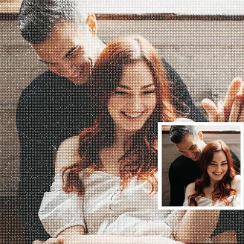 5D Diamond Painting nach eigenem Foto – Personalisiertes Design, vollständige Bilder, DIY-Set für Erwachsene zur Wohnraumdekoration 5D Diamond Painting nach eigenem Foto – Personalisiertes Design, vollständige Bilder, DIY-Set für Erwachsene zur Wohnraumdekoration von Dr Custom