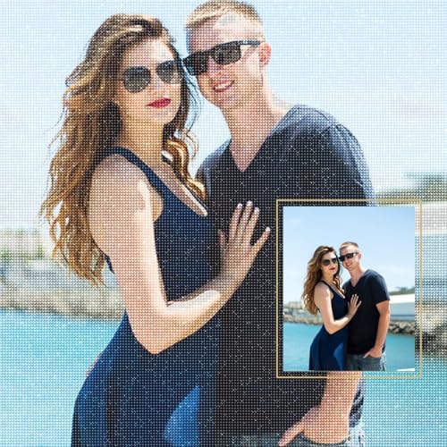 Dr Custom 5D Diamond Painting nach Ihrem Foto – Individuelles Design mit vollständigen Diamantbildern, Personalisiertes Set für Erwachsene zur Heimdekoration Dr Custom 5D Diamond Painting nach Ihrem Foto – Individuelles Design mit vollständigen Diamantbildern, Personalisiertes Set für Erwachsene zur Heimdekoration von Dr Custom