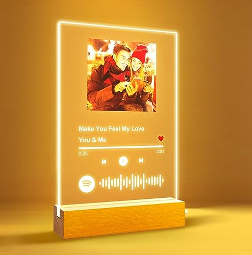 Song Cover Glas Bild mit Foto Acrylglas und QR Code - Personalisierte Geschenke für Frauen im Spotify Musik Cover Design - Personalisiertes Fotogeschenk für Sie und Ihn zum Geburtstag Song Cover Glas Bild mit Foto Acrylglas und QR Code - Personalisierte Geschenke für Frauen im Spotify Musik Cover Design - Personalisiertes Fotogeschenk für Sie und Ihn zum Geburtstag von Dr Custom