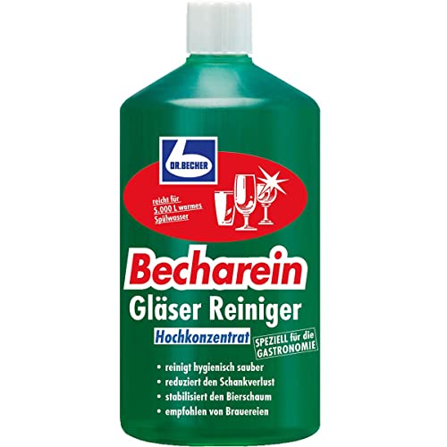 Dr. Becher Becharein Gläserreiniger Profireiniger 1 liter Dr. Becher Becharein Gläserreiniger Profireiniger 1 liter von Dr. Becher