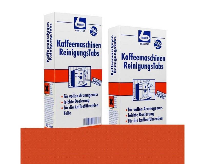 Dr. Becher Dr. Becher Kaffeemaschinen Reinigungs Tabs 3x10 stk. (2er Pack) Reinigungstabletten von Dr. Becher