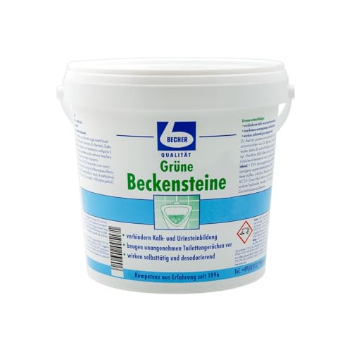 Dr. Becher Grüne Beckensteine für Urinale 35 stk. Pinien-Citrus Duft (3er Pack) von DR.BECHER