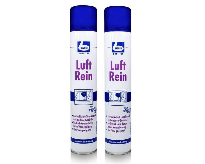 Dr. Becher Raumduft Dr. Becher Luft Rein Aerosol 500ml entfernt unangenehme Gerüche (2er P von Dr. Becher