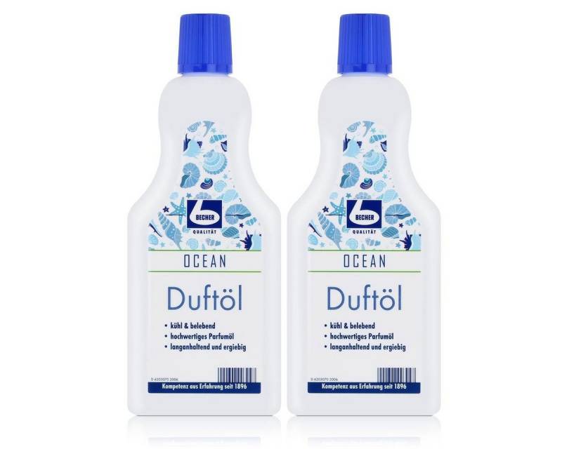 Dr. Becher Raumduft Dr. Becher Duftöl Ocean 500ml - Parfumöl (2er Pack) von Dr. Becher