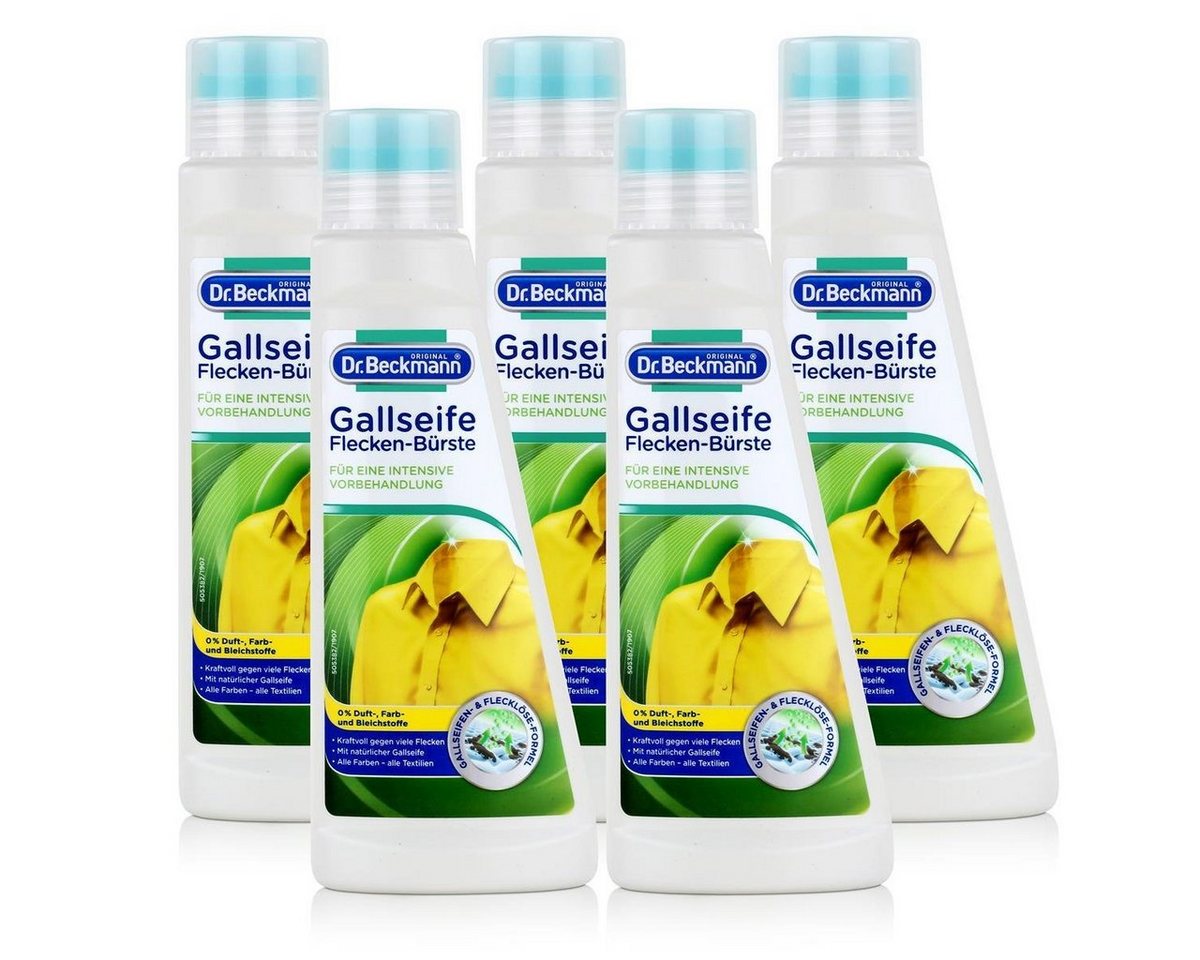 Dr. Beckmann 5x Dr. Beckmann Gallseife Flecken-Bürste 250 ml - Alle Farben - alle T Fleckentferner Dr. Beckmann 5x Dr. Beckmann Gallseife Flecken-Bürste 250 ml - Alle Farben - alle T Fleckentferner von Dr. Beckmann
