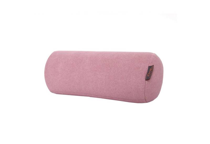 Dr. Berger Living Nackenkissen Dr. Berger Velours-Fleece Nackenrolle Rosa 40 x 16 cm von Dr. Berger Living