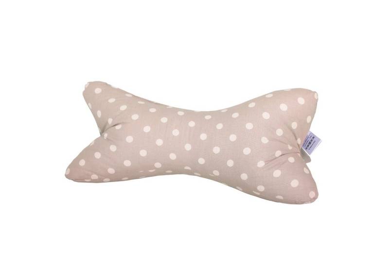 Dr. Berger Living Nackenkissen Original Dr. Berger Leseknochen Tupfen Beige 40 x 18 cm von Dr. Berger Living