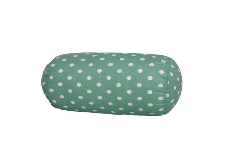 Dr. Berger Living Nackenkissen Original Dr. Berger Nackenrolle Tupfen Grün 40 x 16 cm von Dr. Berger Living