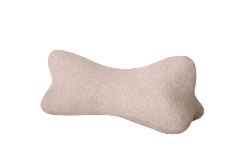Dr. Berger Living Nackenkissen Original Dr. Berger Velours-Fleece Leseknochen Natur 40 x 18 cm von Dr. Berger Living