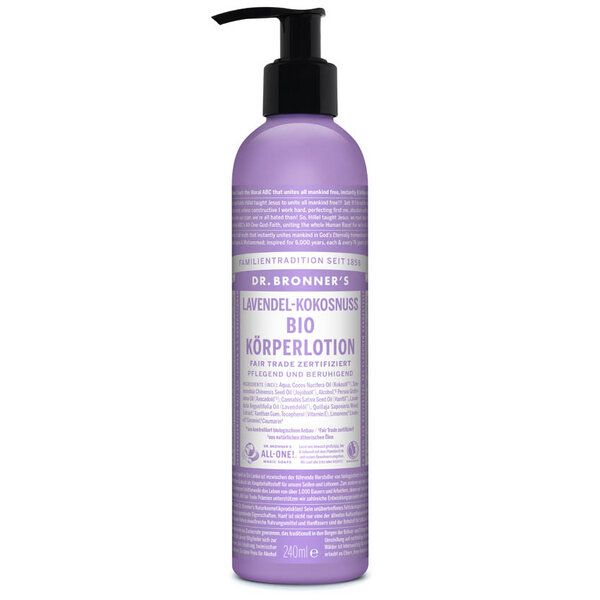 Dr. Bronner's Körperlotion Lavendel-Kokosnuss von Dr. Bronner's